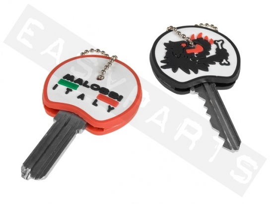 Key Covers MALOSSI Black & Red (2 pieces)